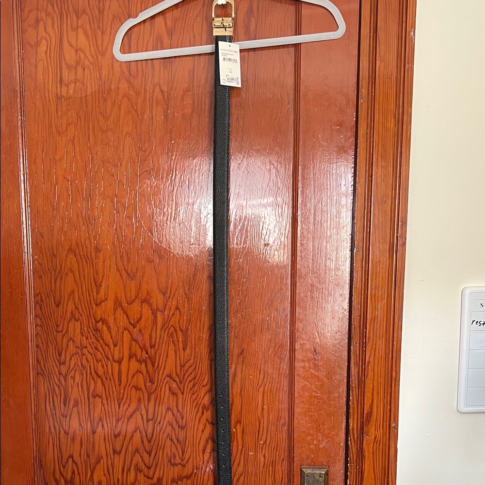 Michael Kors Black Reversible Belt